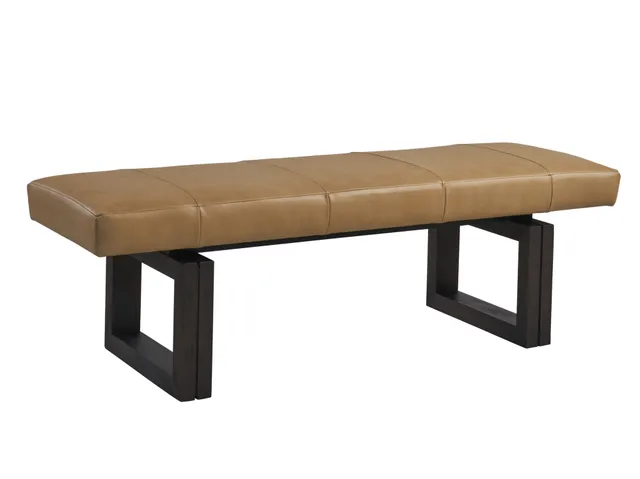 Luxor Leather Bench