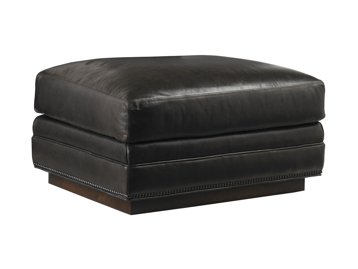 Balance Leather Ottoman - main image