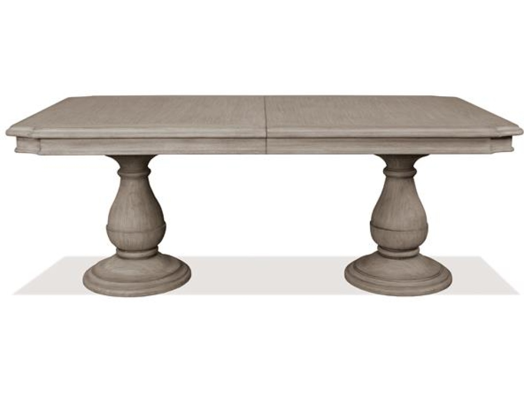 Double Pedestal Table Base - image 1