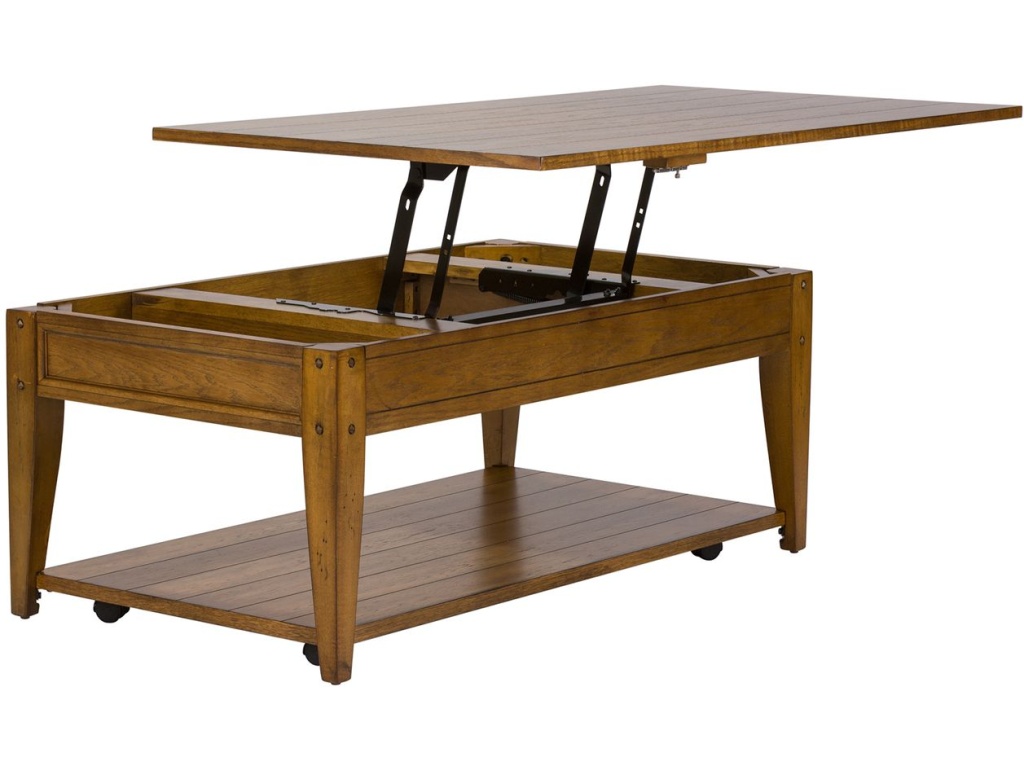 Lift Top Cocktail Table - image 1