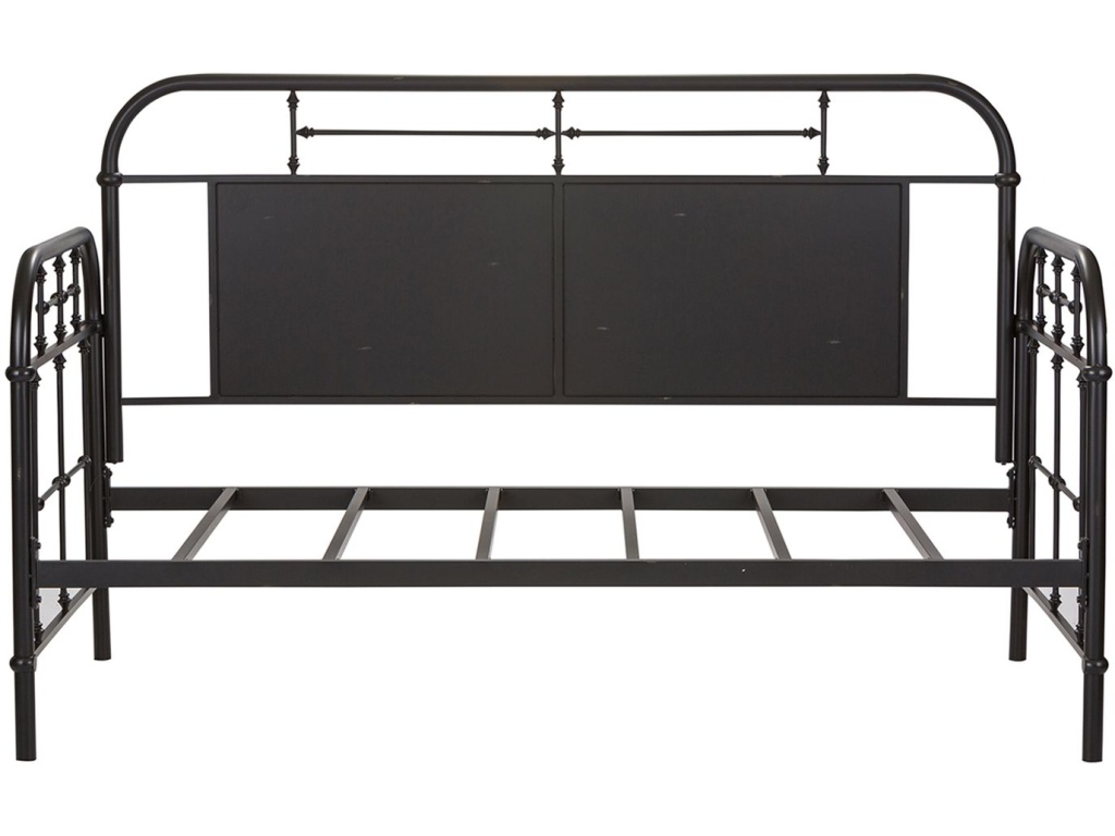 Twin Metal Day Bed - Black - image 2