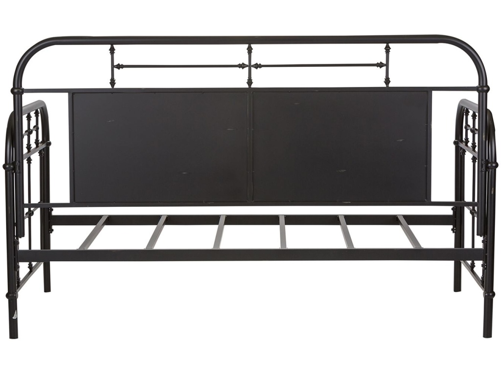 Twin Metal Day Bed - Black - image 4