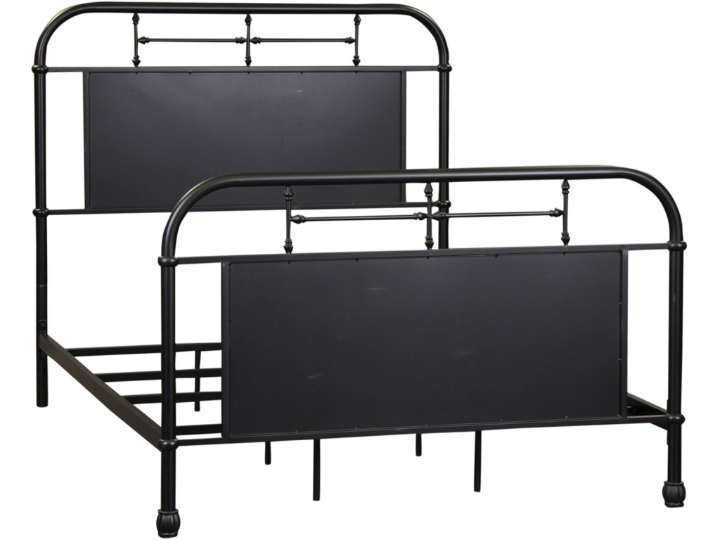 Full Metal Bed - Black - image 1