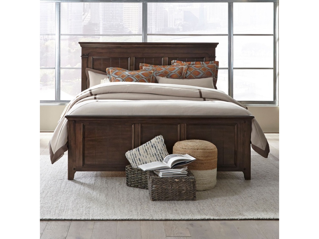 Queen Panel Bed - image 2