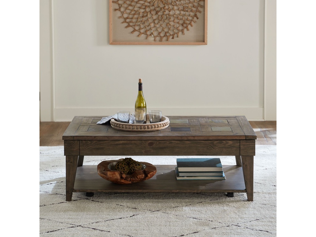 Lift Top Cocktail Table - image 1