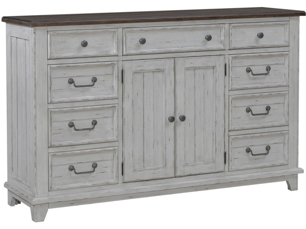 2 Door 9 Drawer Dresser - image 1