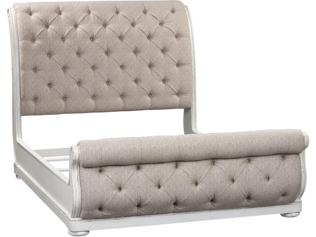 Queen Uph Sleigh Bed - image 2