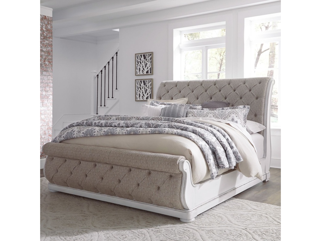 Queen Uph Sleigh Bed - main image