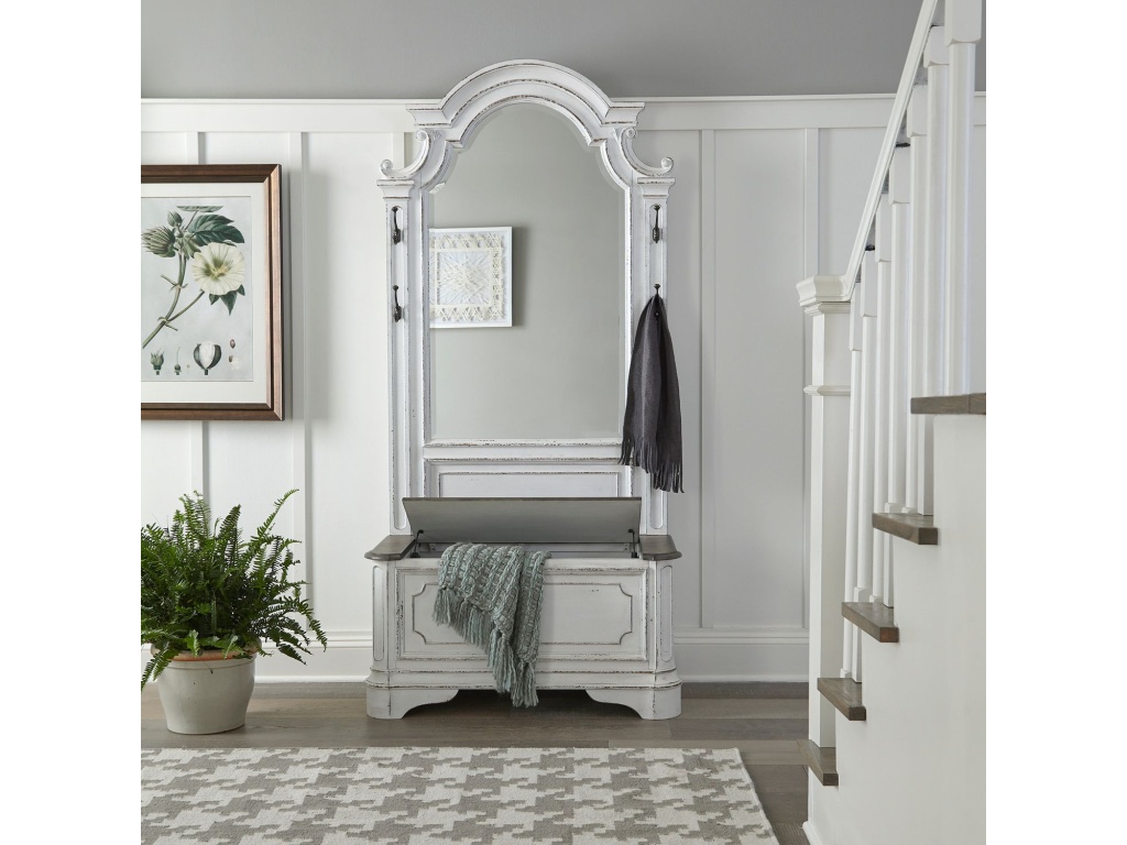 2 Piece Hall Tree Set - main image