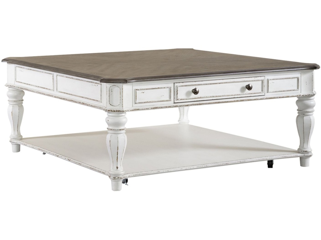 Oversized Square Cocktail Table - image 1
