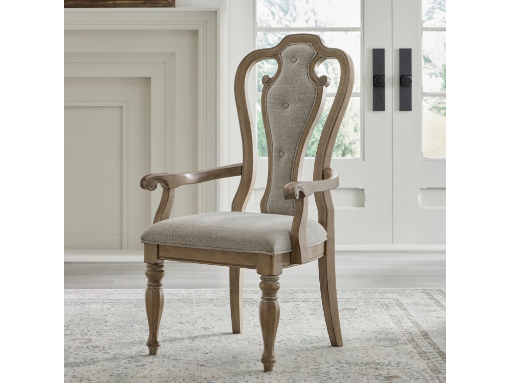 Splat Back Uph Arm Chair (RTA) - main image