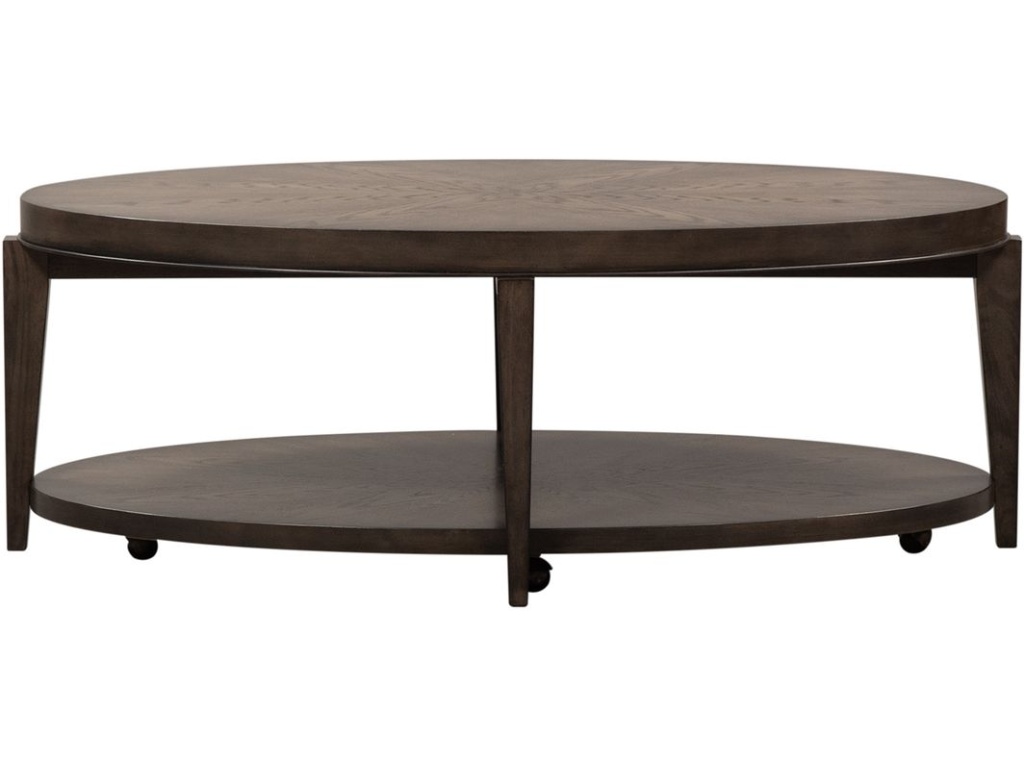 Oval Cocktail Table - image 2