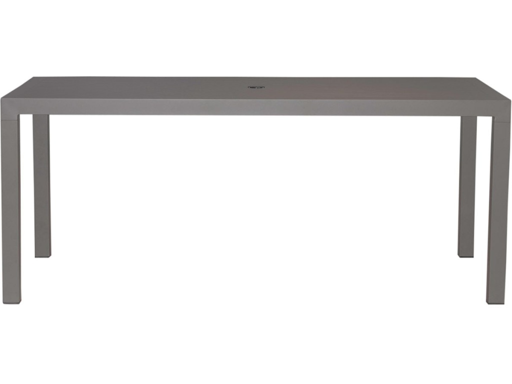Outdoor Rectangular Leg Table - Granite - image 2
