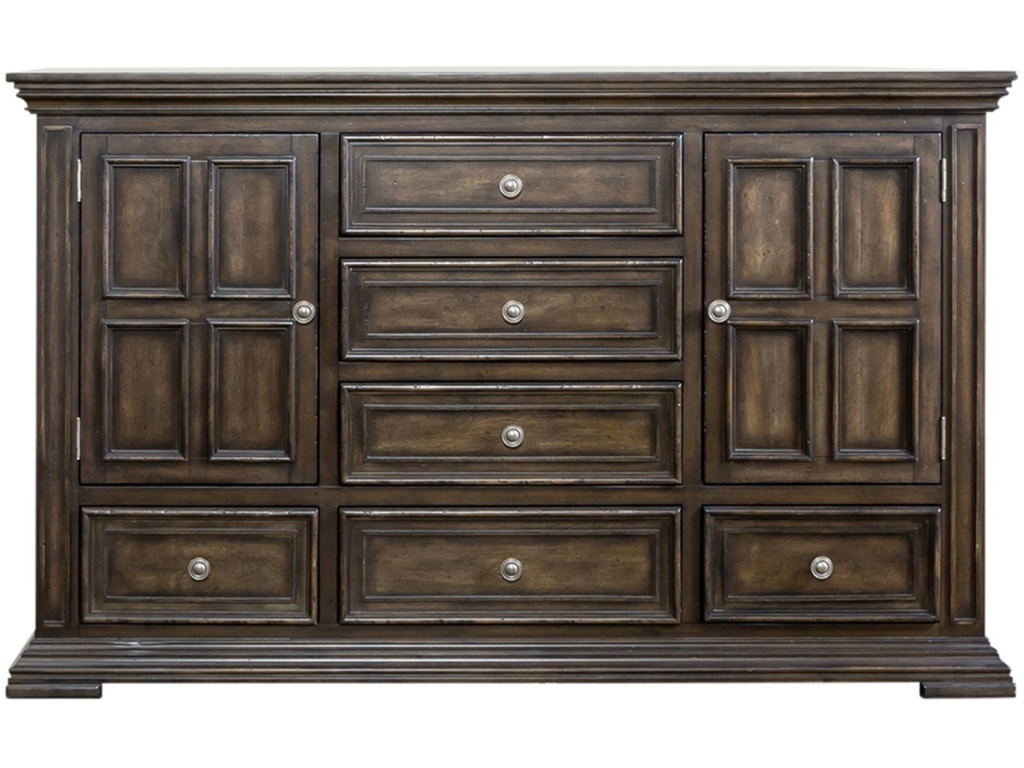 2 Door 6 Drawer Dresser - image 2
