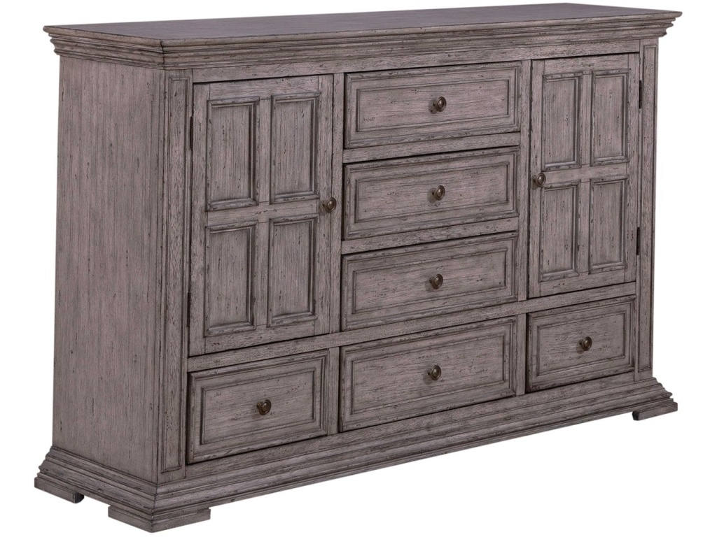 2 Door 6 Drawer Dresser - image 1