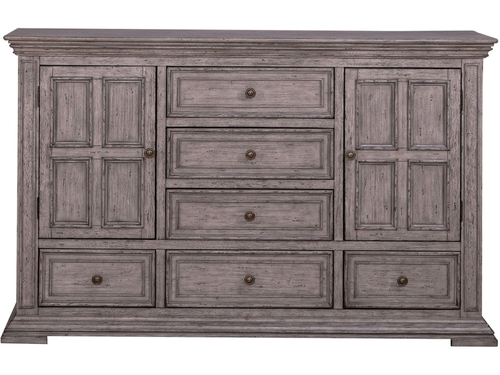 2 Door 6 Drawer Dresser - image 2