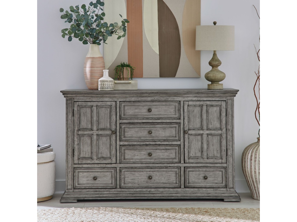 2 Door 6 Drawer Dresser - main image