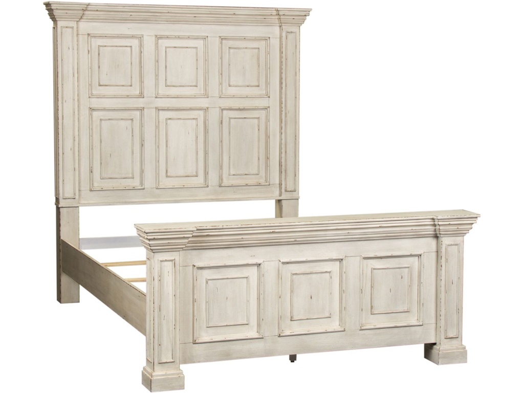 Queen Panel Bed - image 1