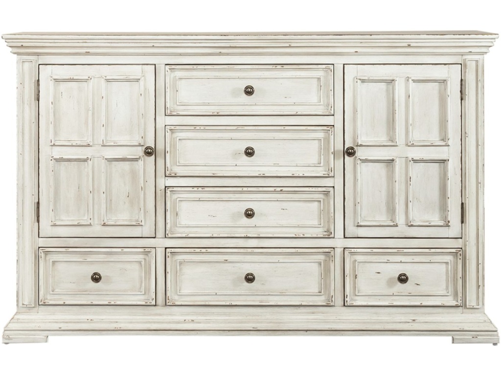 2 Door 6 Drawer Dresser - image 2