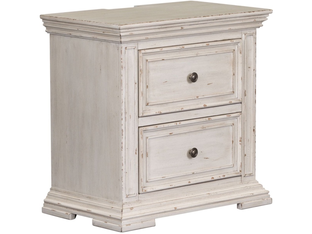 Bedside Chest w/ Charging Station - image 4