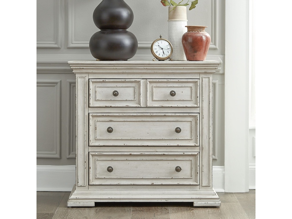 Bedside Chest w/ Charging Station - main image