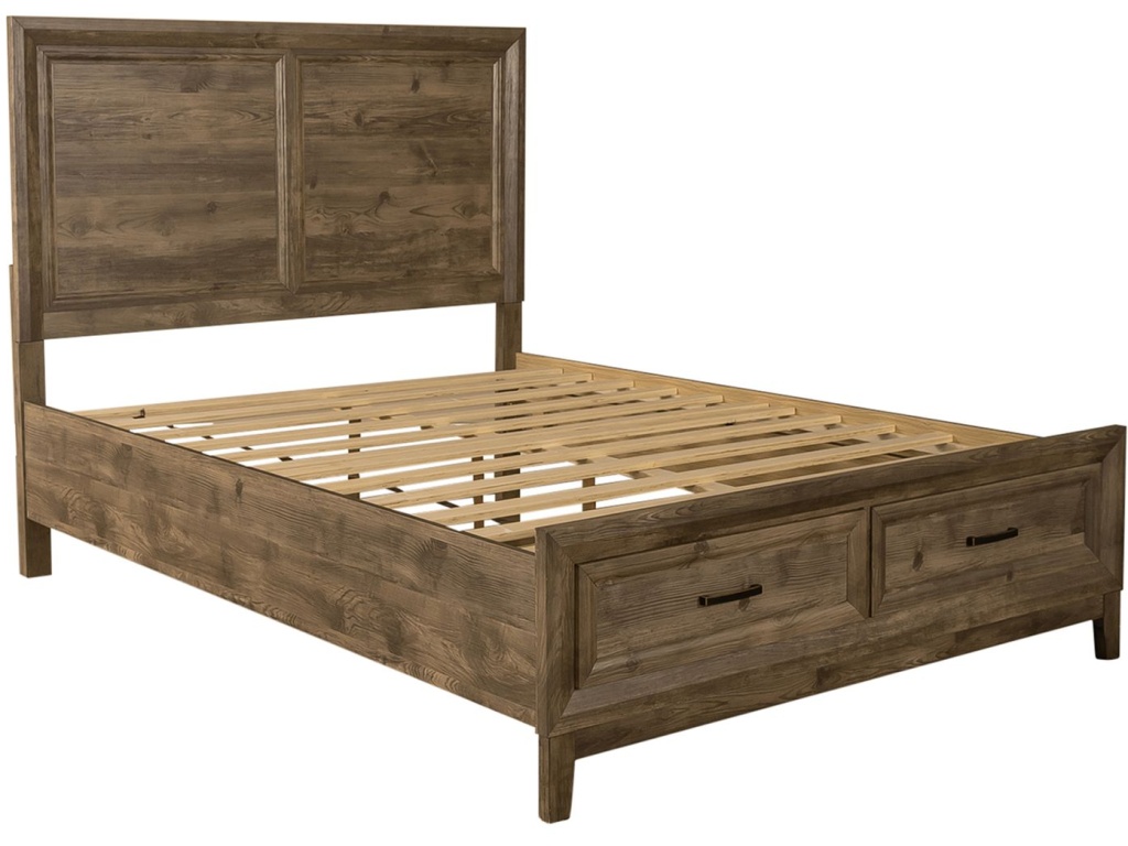 Queen Storage Bed - image 1