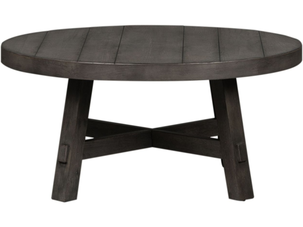 Splay Leg Round Cocktail Table - image 1