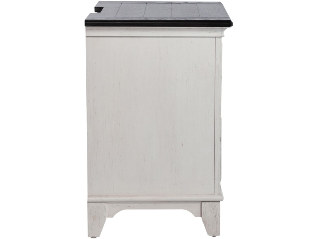2 Drawer Night Stand w/ Charging Station - image 3