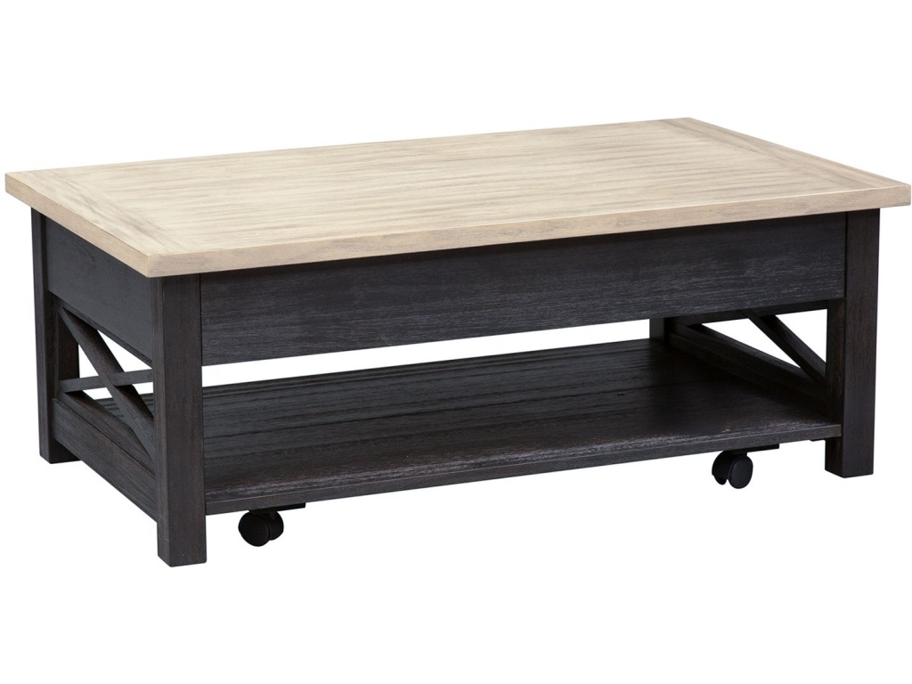 Lift Top Cocktail Table - image 2