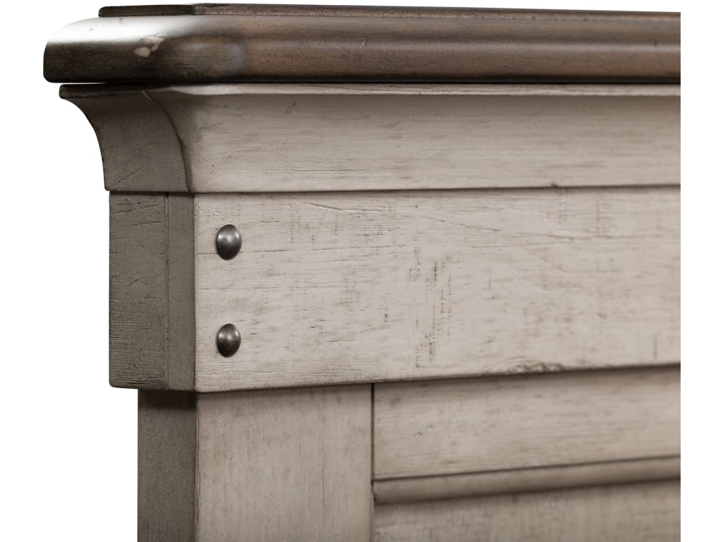 Queen Panel Bed - image 4