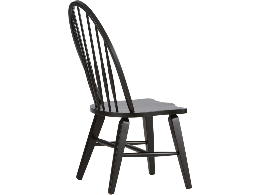 Windsor Back Side Chair - Black - image 3