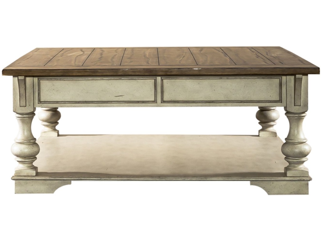 Drawer Square Cocktail Table - image 3