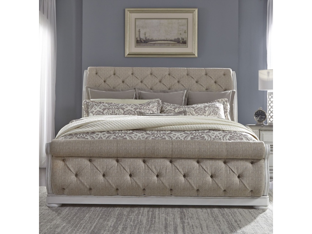Queen Uph Sleigh Bed - main image