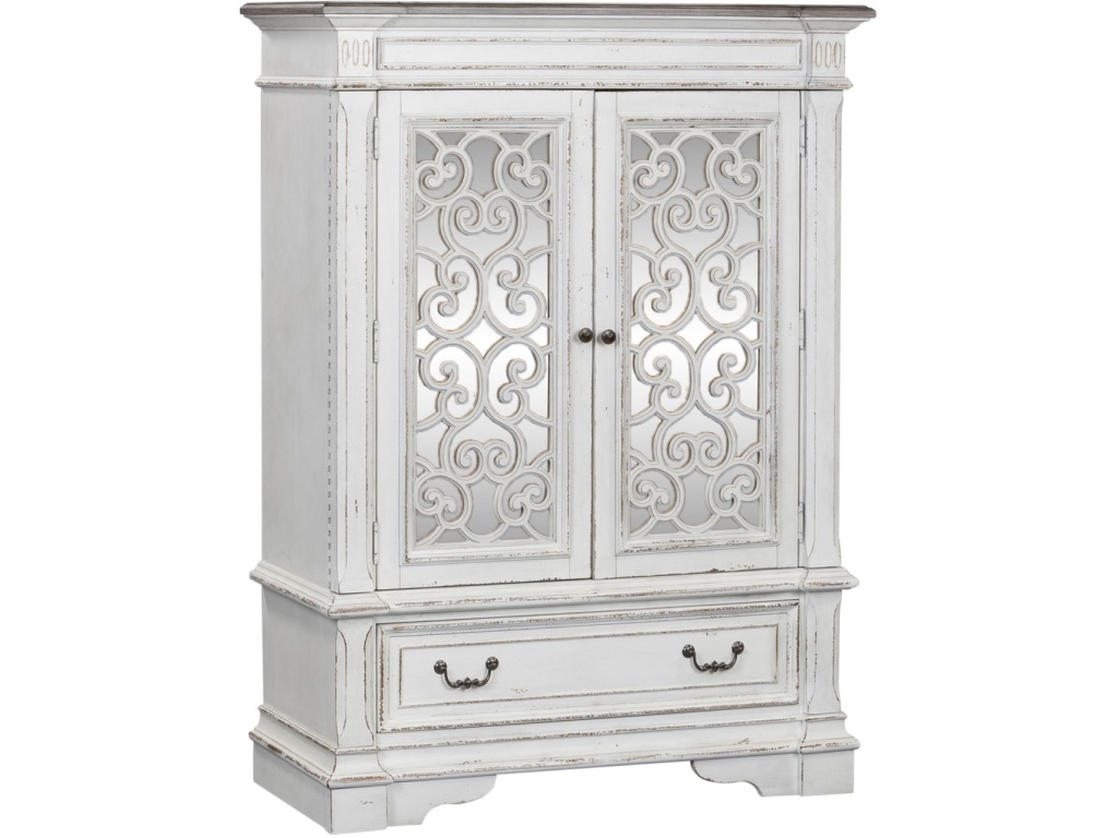 Mirrored Door Chest - image 1