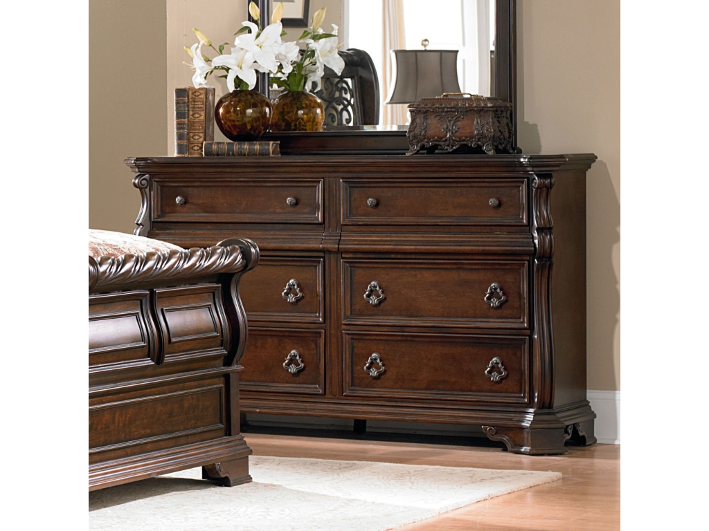 8 Drawer Double Dresser - main image