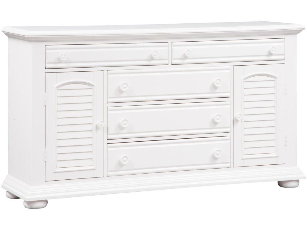 2 Door 5 Drawer Dresser - image 1