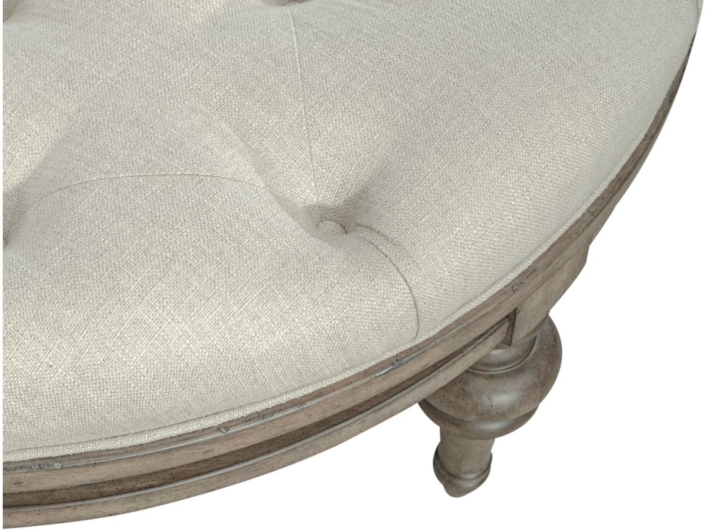 Round Cocktail Ottoman - image 4