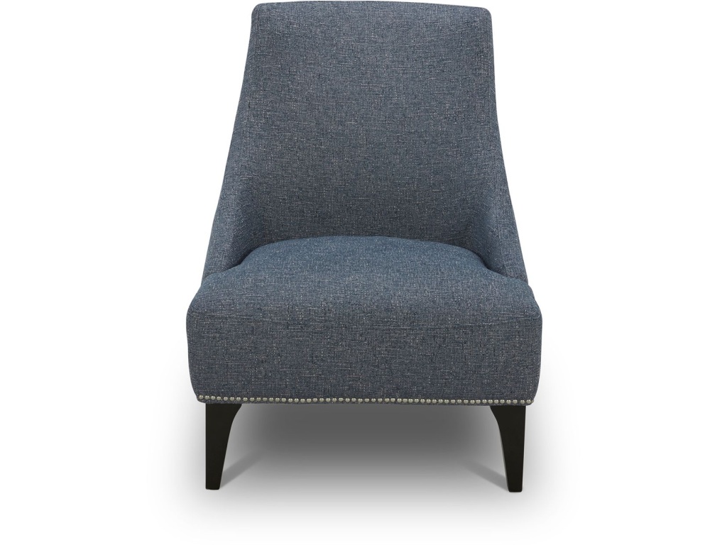 Upholstered Accent Chair - Blue - image 2