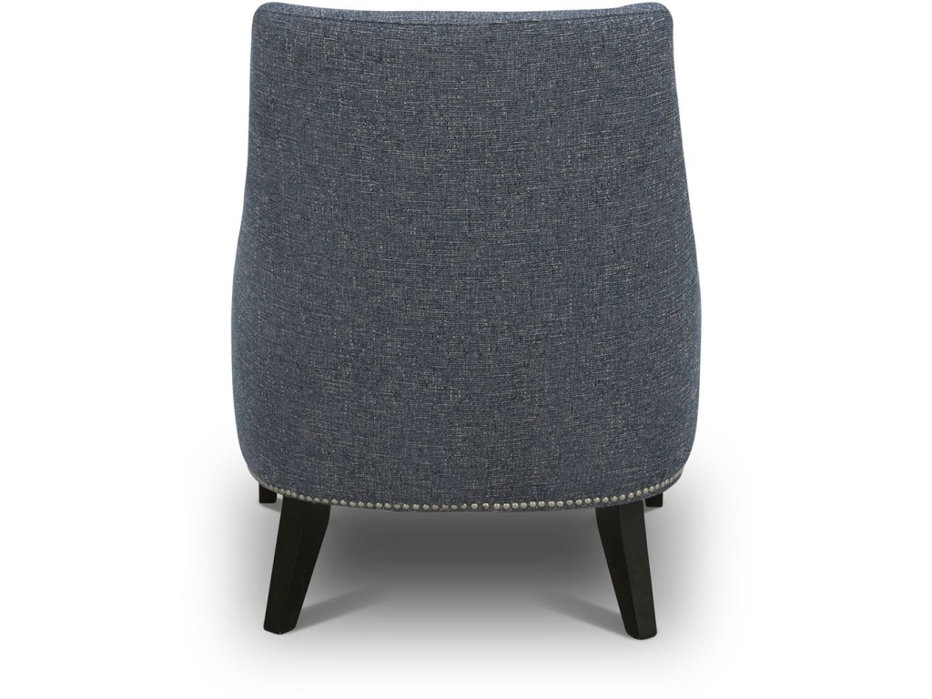 Upholstered Accent Chair - Blue - image 4