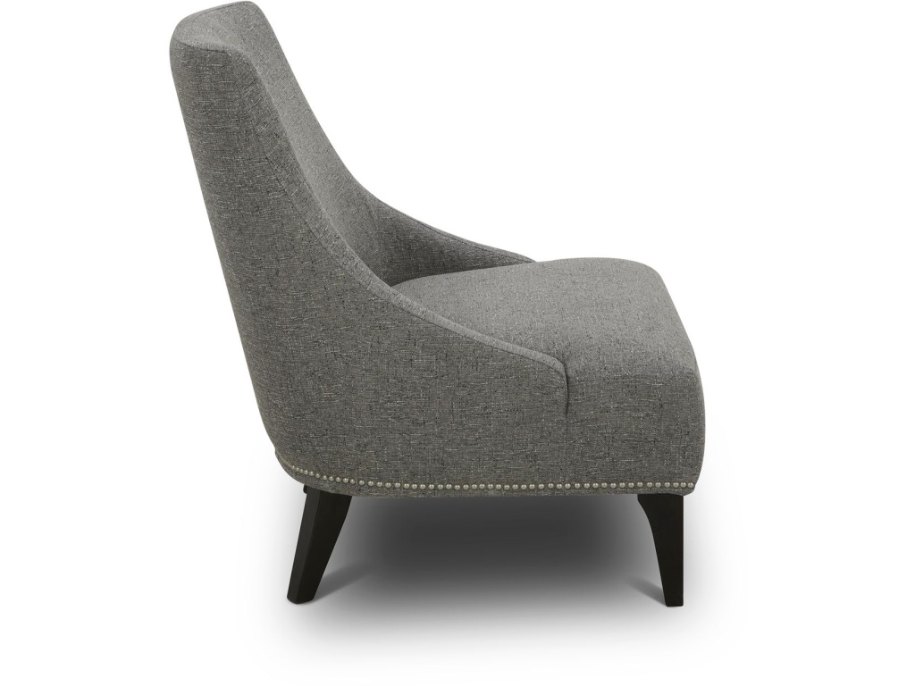 Upholstered Accent Chair - Charcoal - image 3