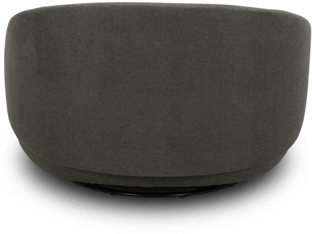 Uph Swivel Cuddler Chair - Charcoal - image 4