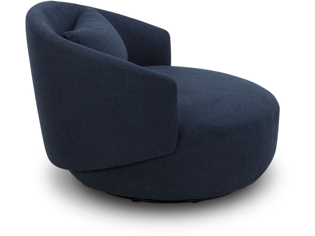 Uph Swivel Cuddler Chair - Midnight - image 3