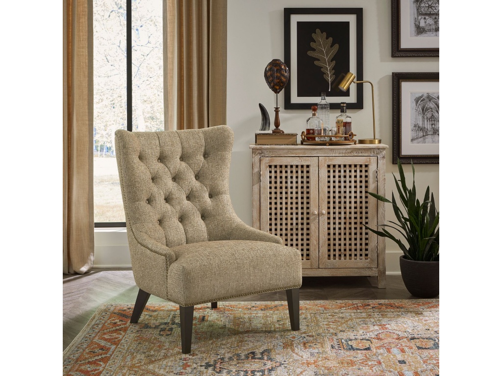 Upholstered Accent Chair - Cocoa - main image