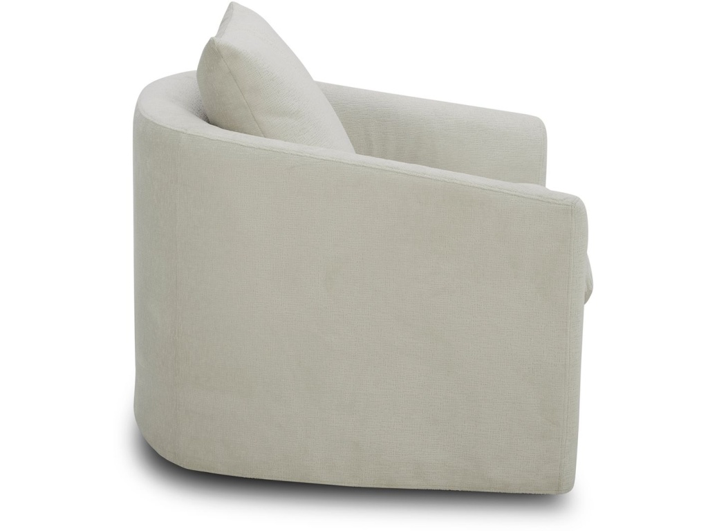 Uph Swivel Accent Chair - Ivory - image 4