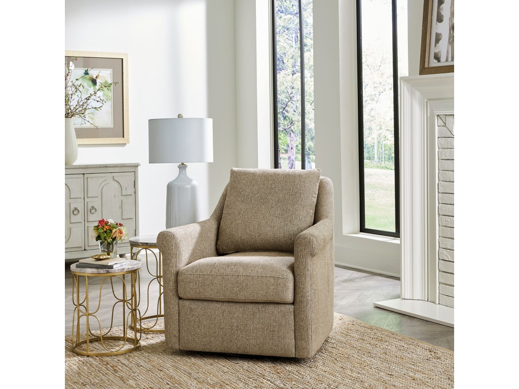 Upholstered Accent Chair - Cocoa - main image