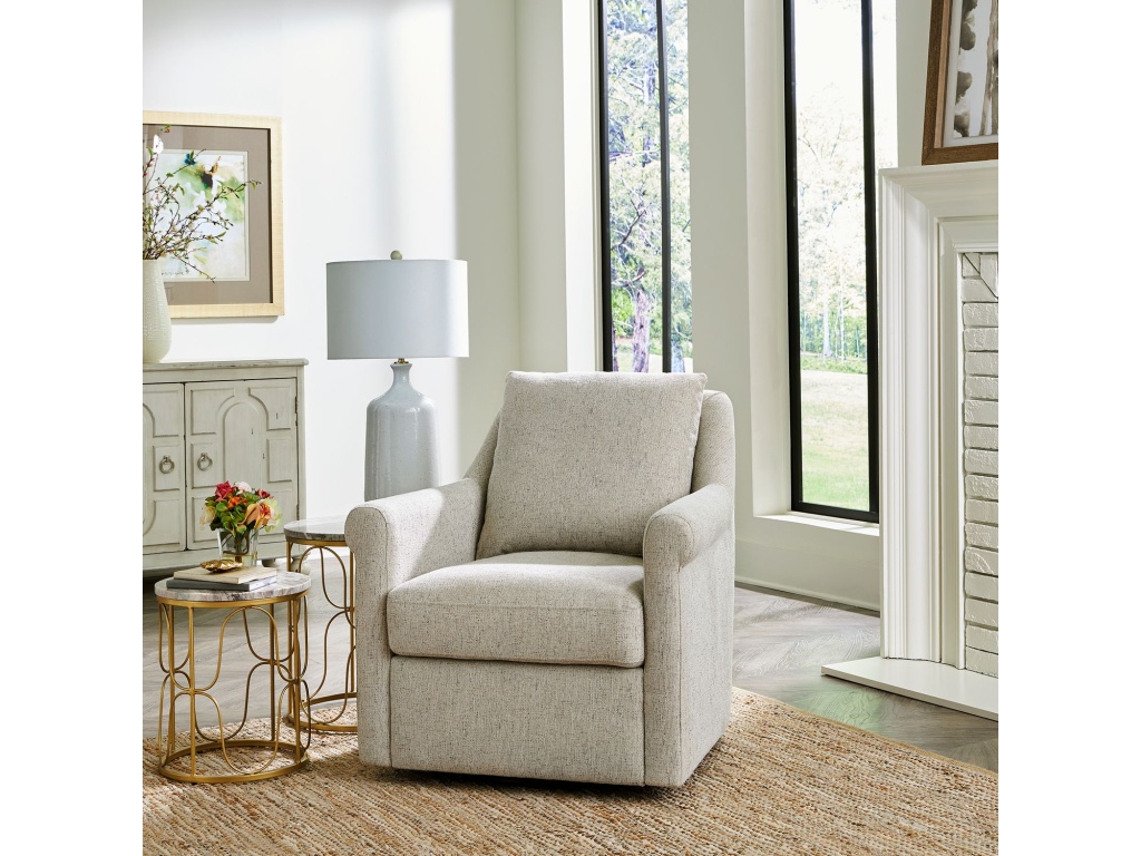Upholstered Accent Chair - Pebble - main image