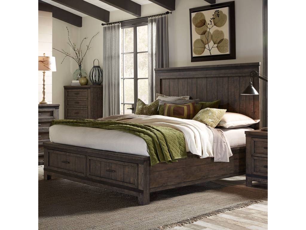 Queen Storage Bed - image 1