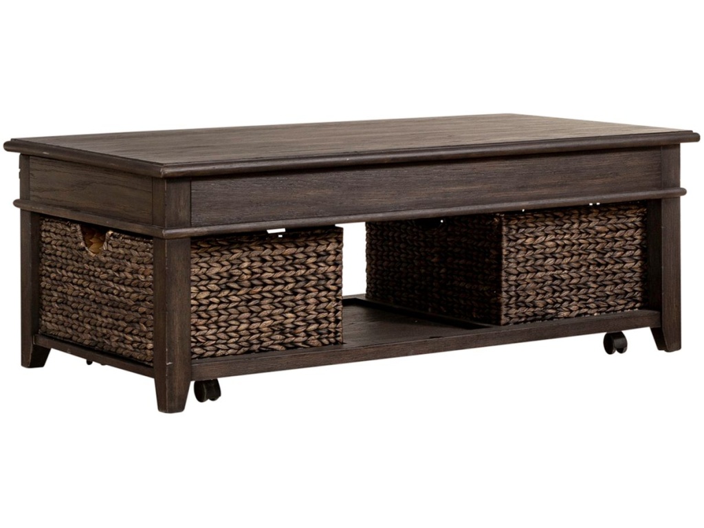 Lift Top Cocktail Table - image 1