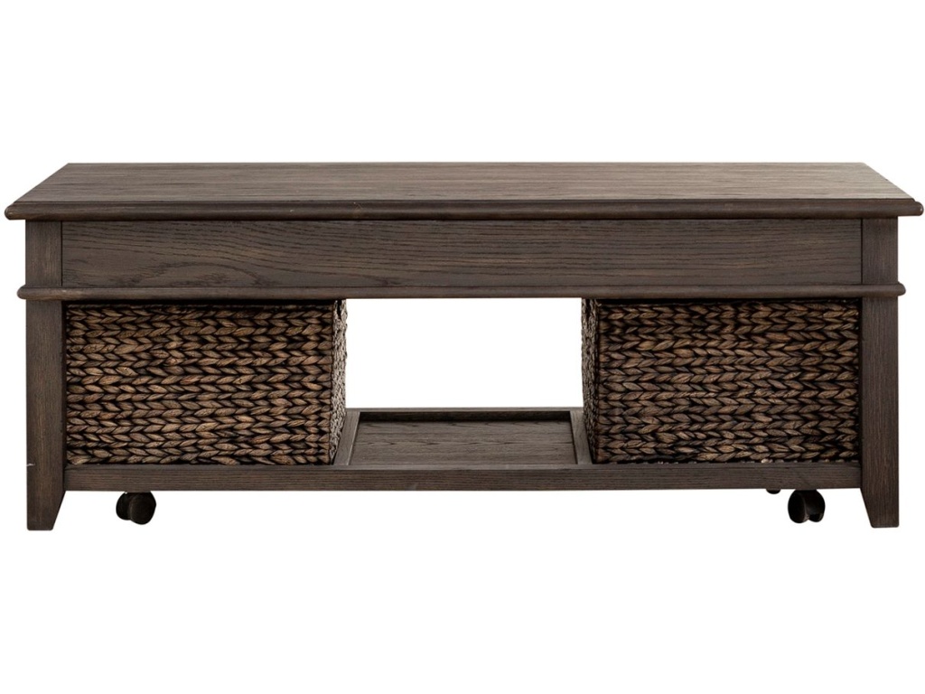 Lift Top Cocktail Table - image 2