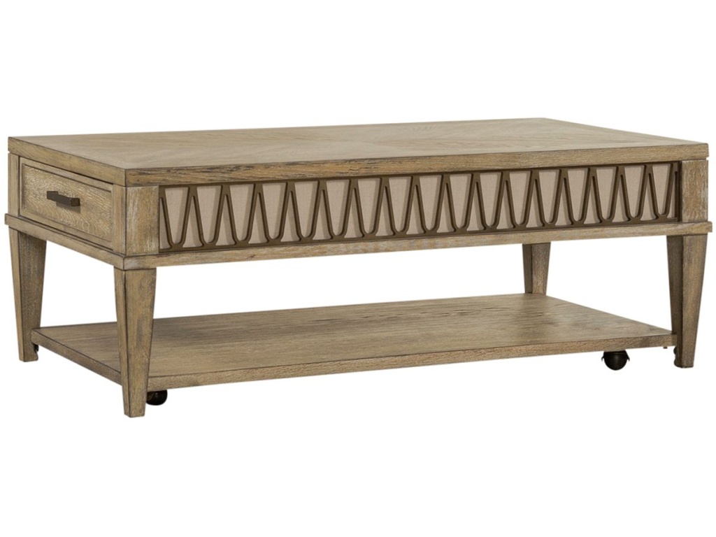 Drawer Cocktail Table - image 1